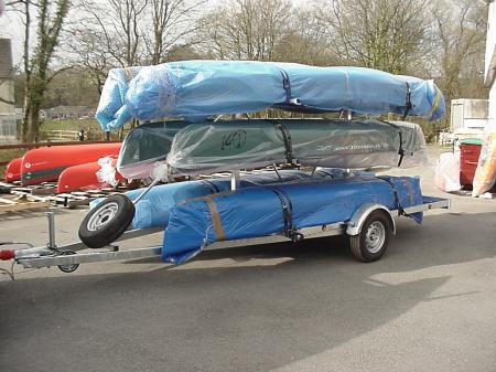 CLH 2 Spar Centre Post Trailer (Braked)